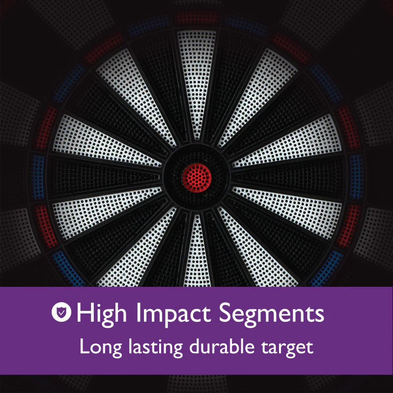Fat Cat Electronx Electronic Dartboard, 13.5" Compact Target - Image 10