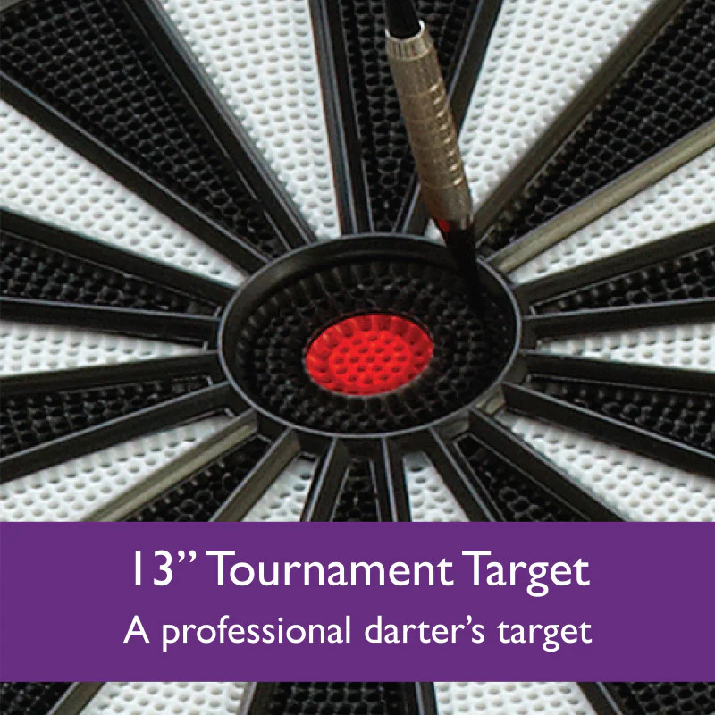 Fat Cat Electronx Electronic Dartboard, 13.5" Compact Target - Image 11