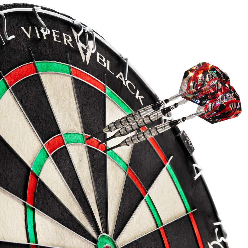 Viper Black Obsidian Sisal Dartboard WDF Accredited - Image 2