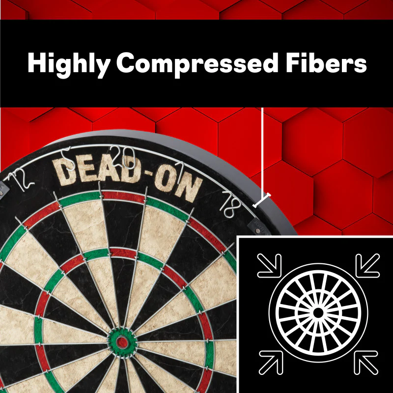 Viper Dead-On Sisal Dartboard - Image 2