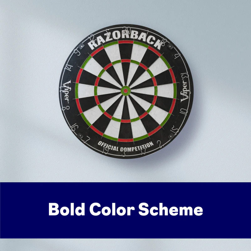 Viper Razorback Sisal Dartboard WDF Accredited - Image 8