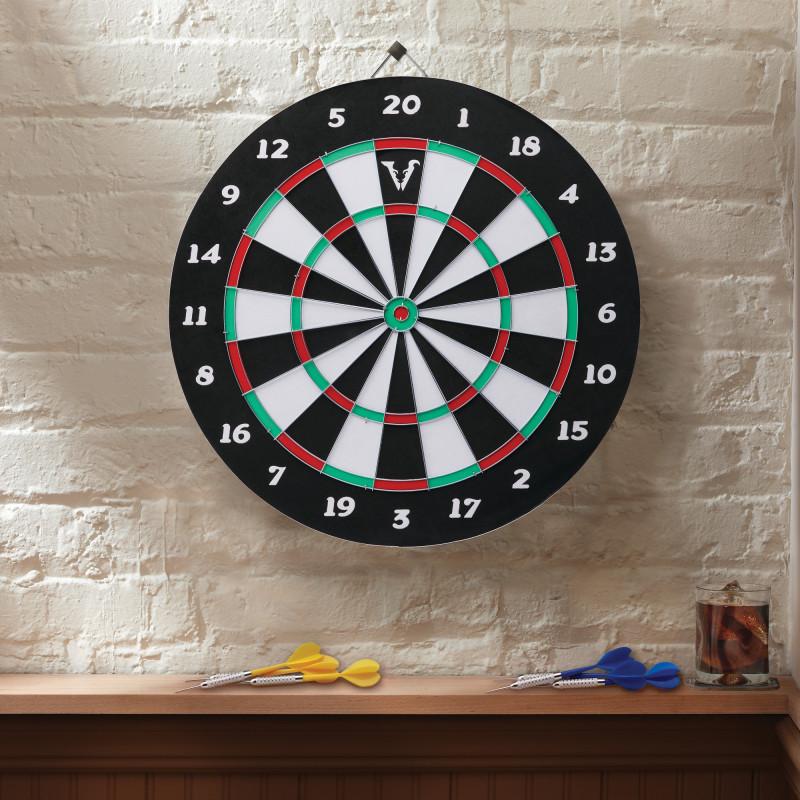 Viper Double Play Coiled Paper Fiber Dartboard with Darts - Image 7