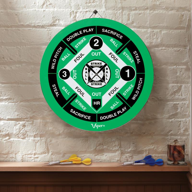 Viper Double Play Coiled Paper Fiber Dartboard with Darts - Image 8