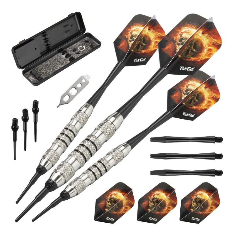 Viper Neptune Electronic Dartboard, "The Bull Starts Here" Throw Line Marker, Blazer 16g Soft Tip Darts, Dart Tip Remover Tool & Tufflex II Black Dart Tips - Image 3