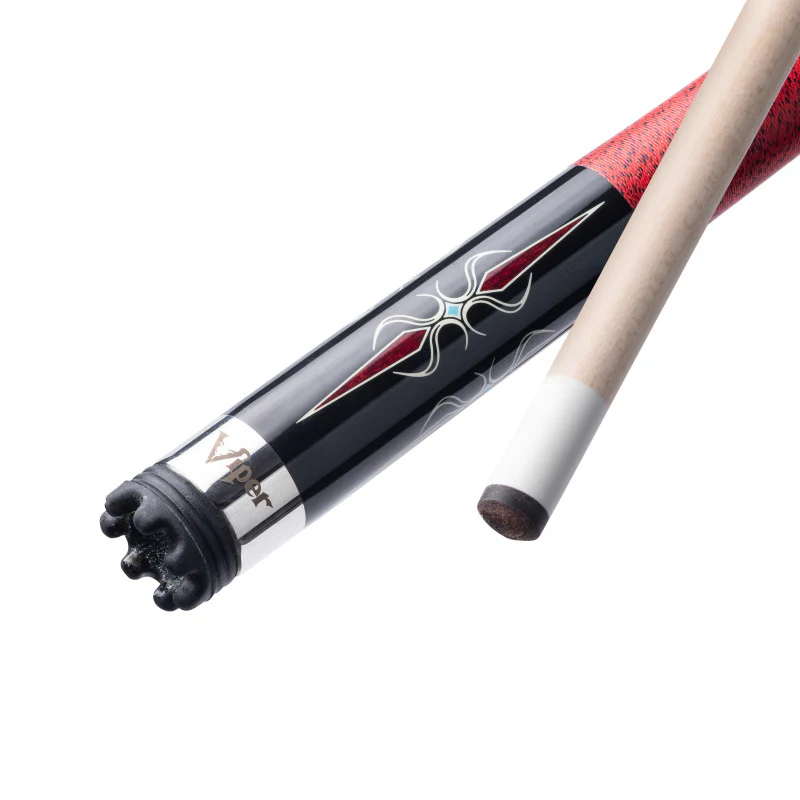Viper Sinister Red and Black Wrap Billiard/Pool Cue Stick - Image 6