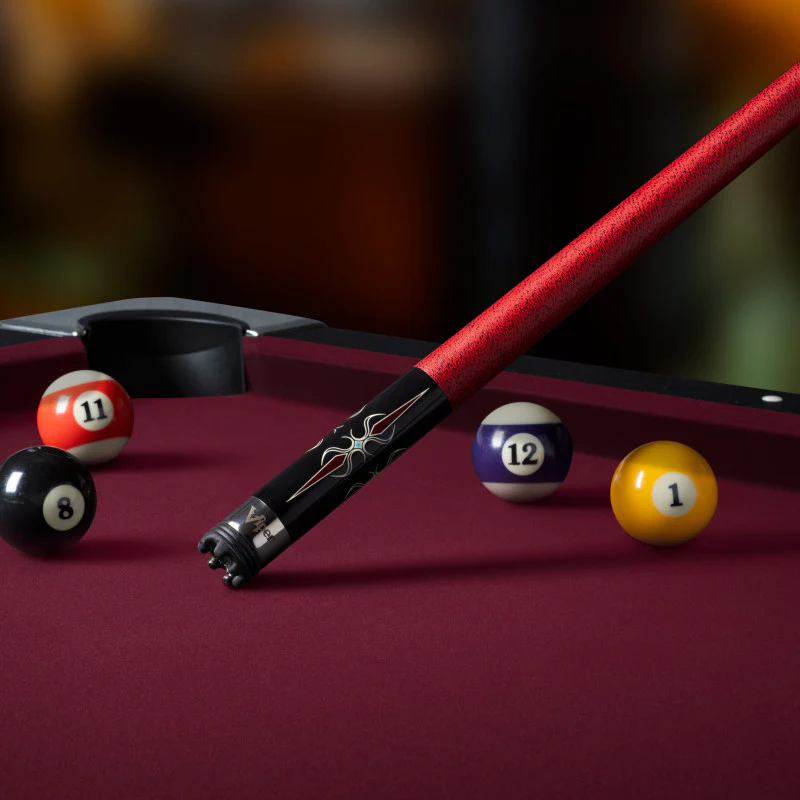 Viper Sinister Red and Black Wrap Billiard/Pool Cue Stick - Image 7