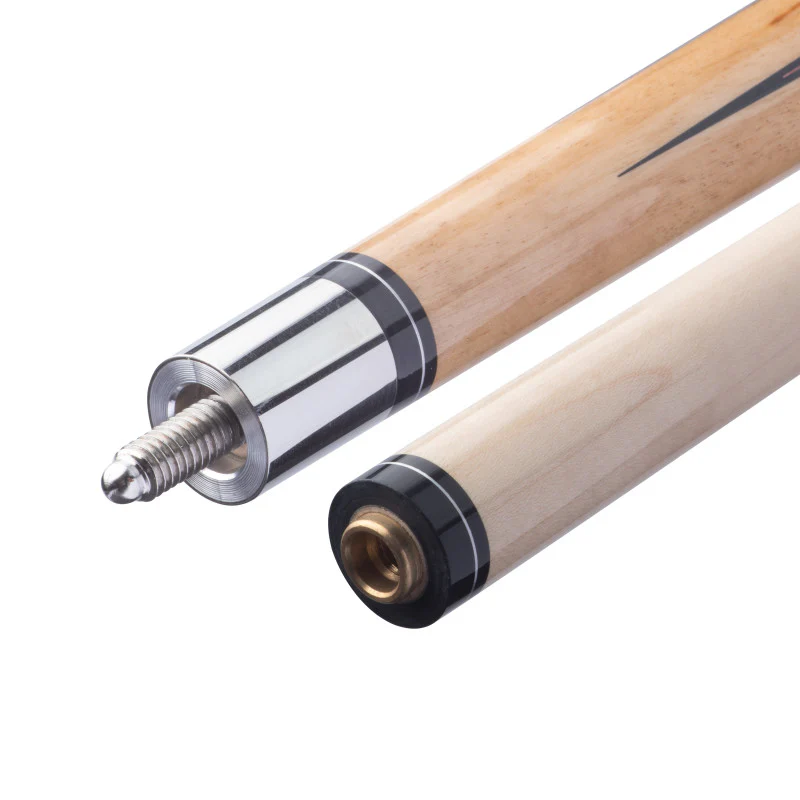 Viper Sinister Black and White Wrap with Brown Stain Billiard/Pool Cue Stick - Image 3
