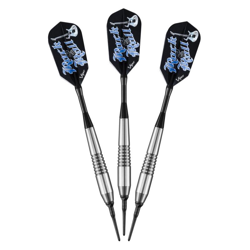 Viper Underground Rock & Roll Soft Tip Darts 18 Grams, Viper Underground Rock & Roll Cue, and Casemaster Q-Vault Supreme Black Cue Case - Image 2