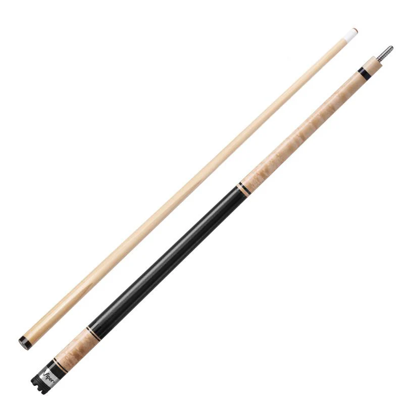Viper Naturals Birdseye Cue and Casemaster Q-Vault Supreme Black Cue Case - Image 2