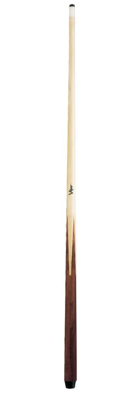Viper One Piece 36" Maple Bar Cue 14 Ounce, Viper One Piece 57" Maple Bar Cue 19 Ounce, Viper One Piece 57" Maple Bar Cue 20 Ounce, and Fat Cat Oak 6 Cue 2-Piece Wall Cue Rack - Image 3