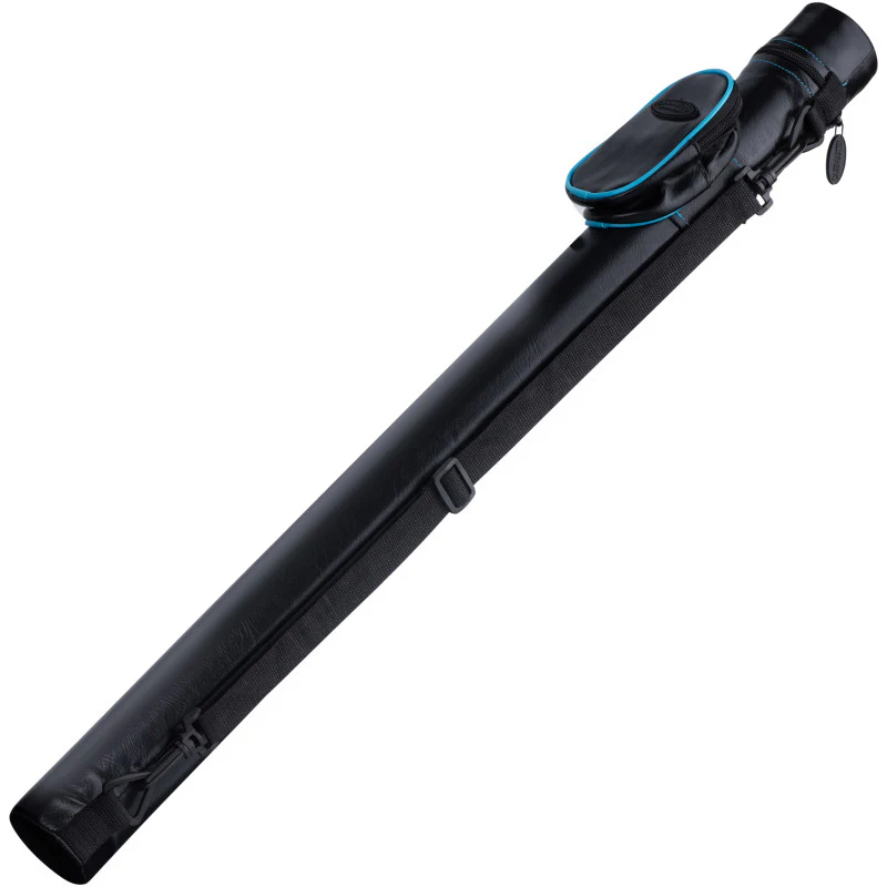Casemaster Q-Vault Supreme Black with Blue Trim Cue Case - Image 5