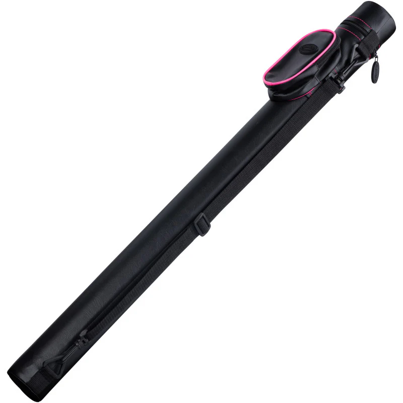 Casemaster Q-Vault Supreme Black with Pink Trim Cue Case - Image 5