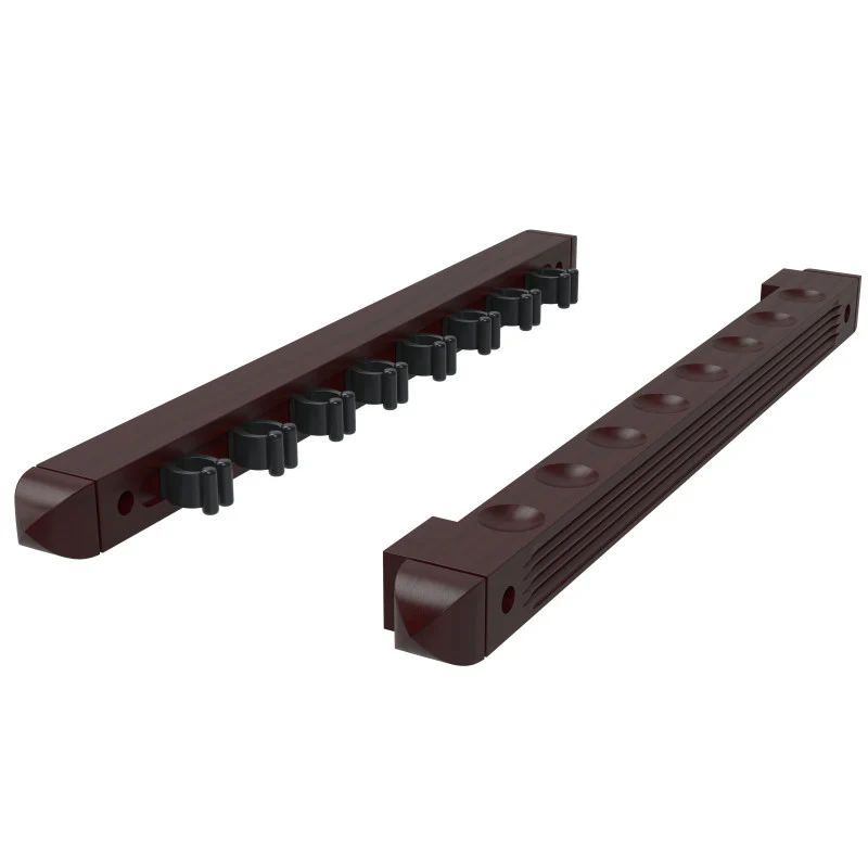 Fat Cat Mahogany 8 Cue 2-Piece Wall Cue Rack - Image 4