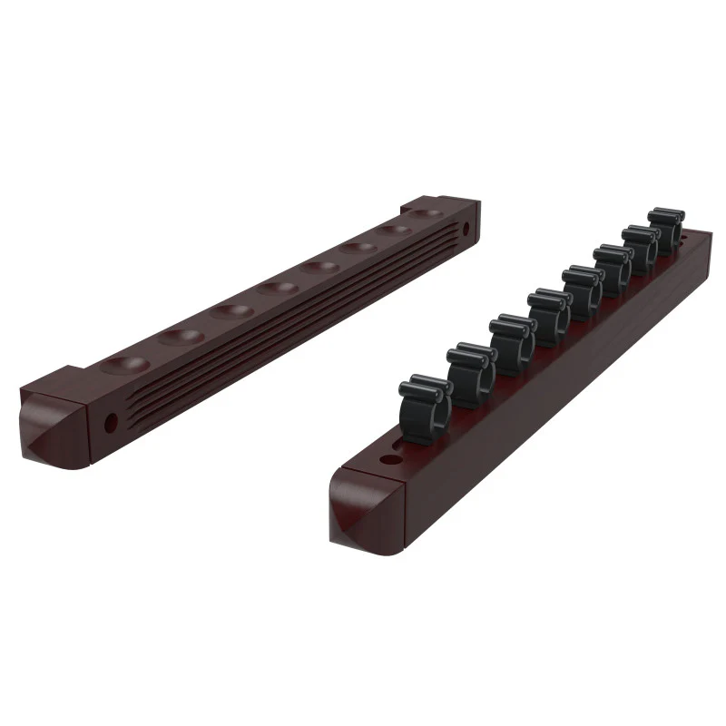 Fat Cat Mahogany 8 Cue 2-Piece Wall Cue Rack - Image 5