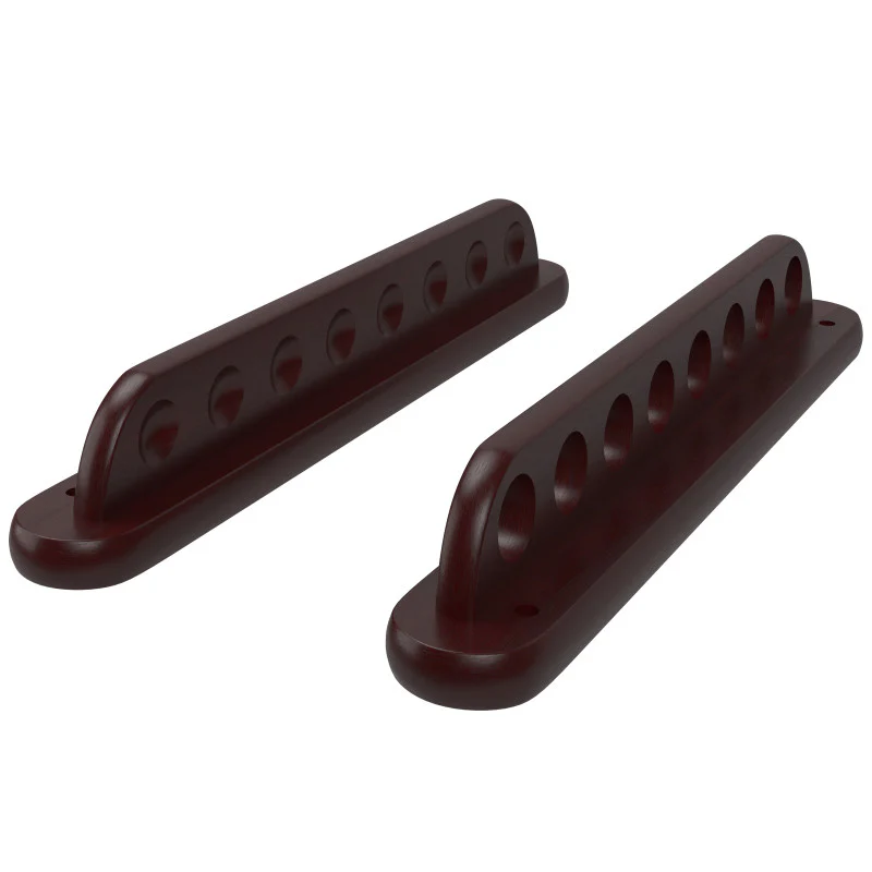 Viper Traditional Mahogany 8 Cue Wall Cue Rack - Image 5