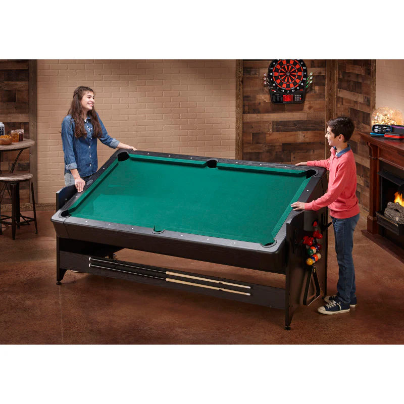 Fat Cat Original 3-in-1 Green 7' Pockey™ Multi-Game Table - Image 21