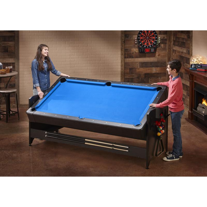 Fat Cat Original 3-in-1 Blue 7' Pockey™ Multi-Game Table - Image 11