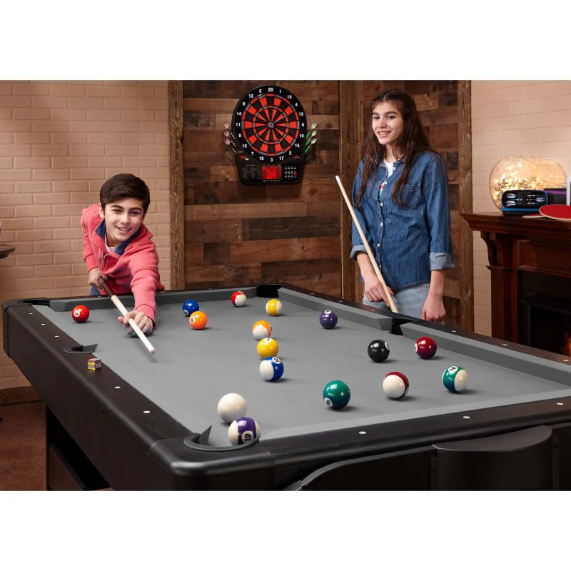 Fat Cat Original 3-in-1 Grey 7' Pockey™ Multi-Game Table - Image 2