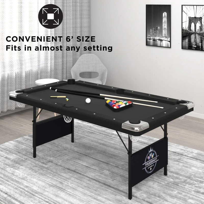 Fat Cat Trueshot 6' Folding Billiard Table - Image 3