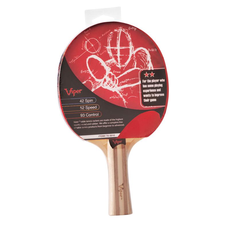 Viper Two Star Table Tennis Racket One Inlay - Image 2