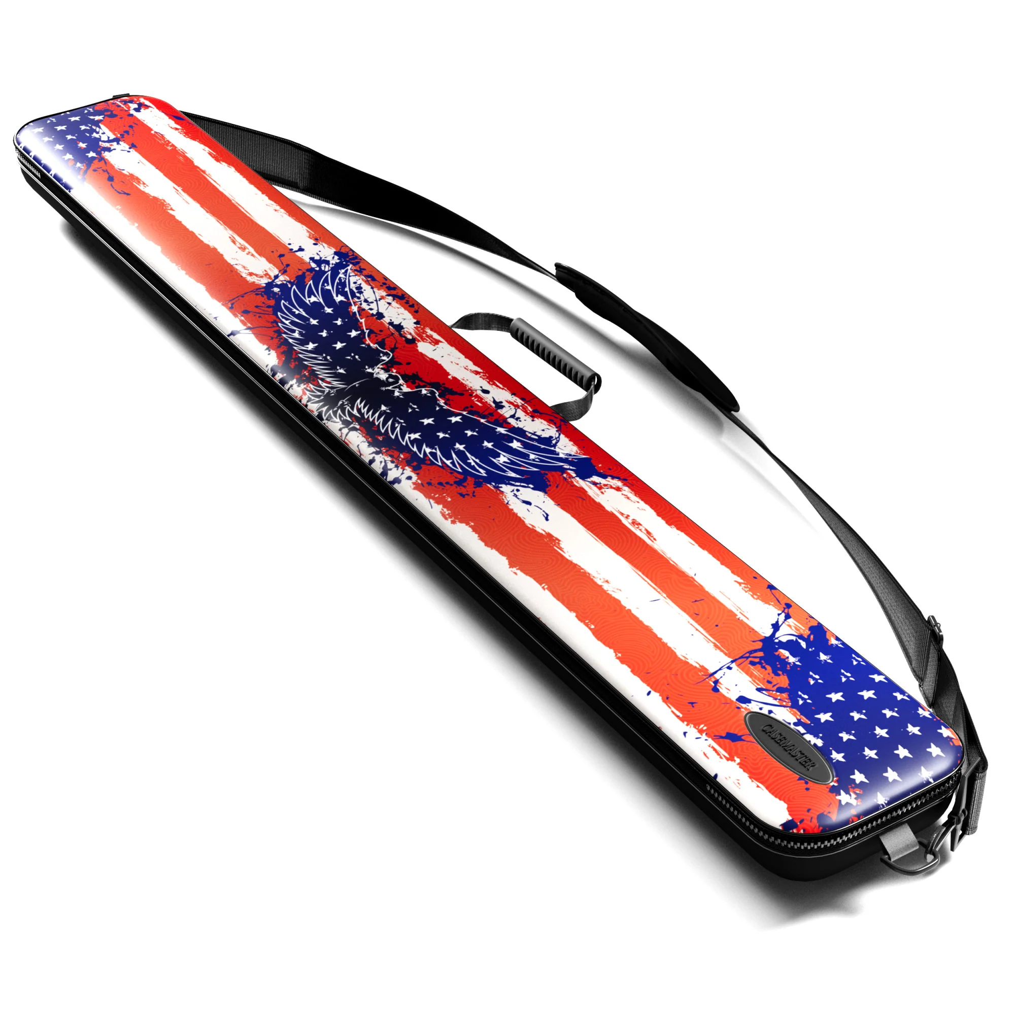 Casemaster Parallax Art Series Billiard Cue Case (Pool Stick Case) | Patriot - Image 3