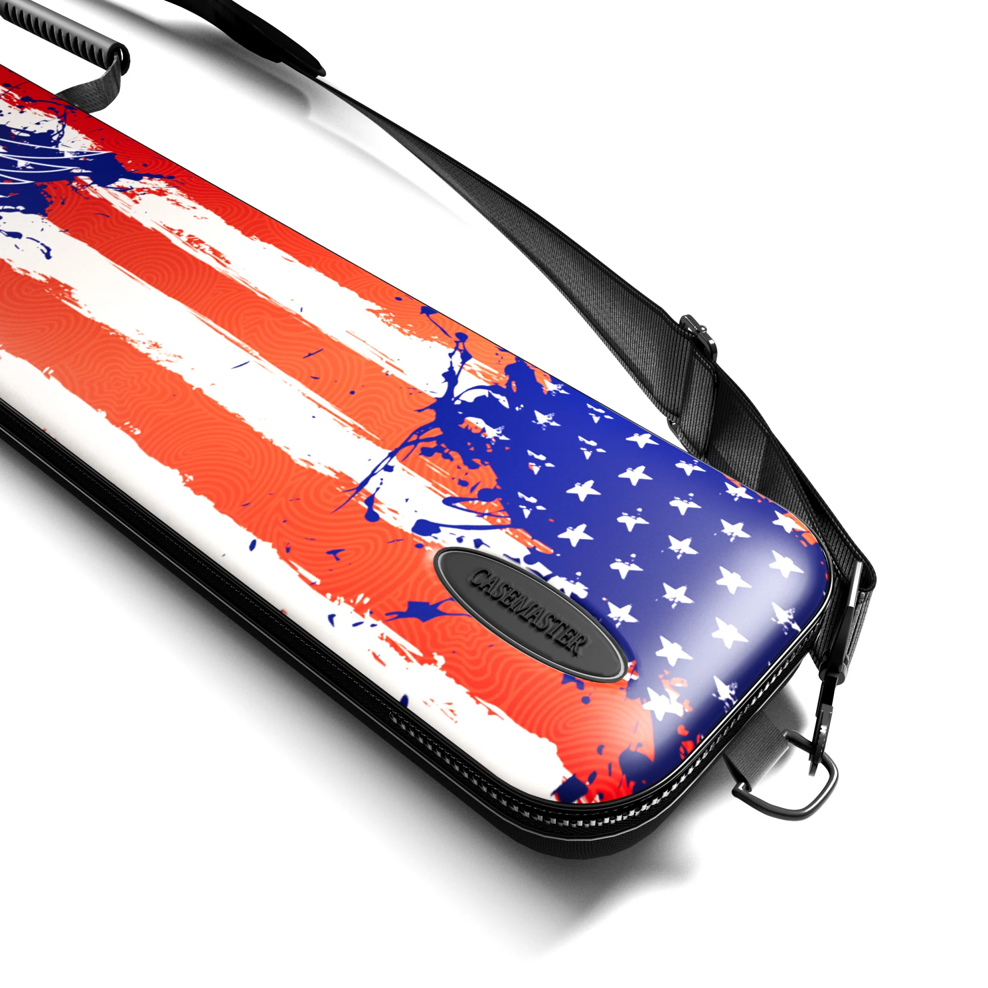 Casemaster Parallax Art Series Billiard Cue Case (Pool Stick Case) | Patriot - Image 5