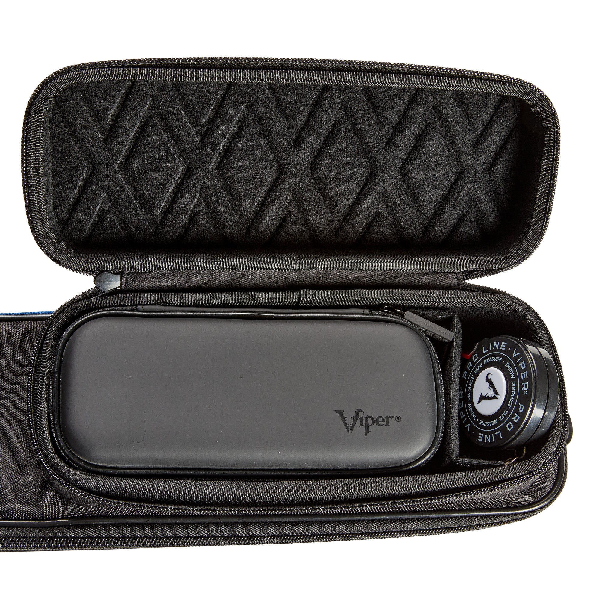 Casemaster Parallax Diamond Billiard Cue Case (Pool Stick Case) | Blue - Image 5