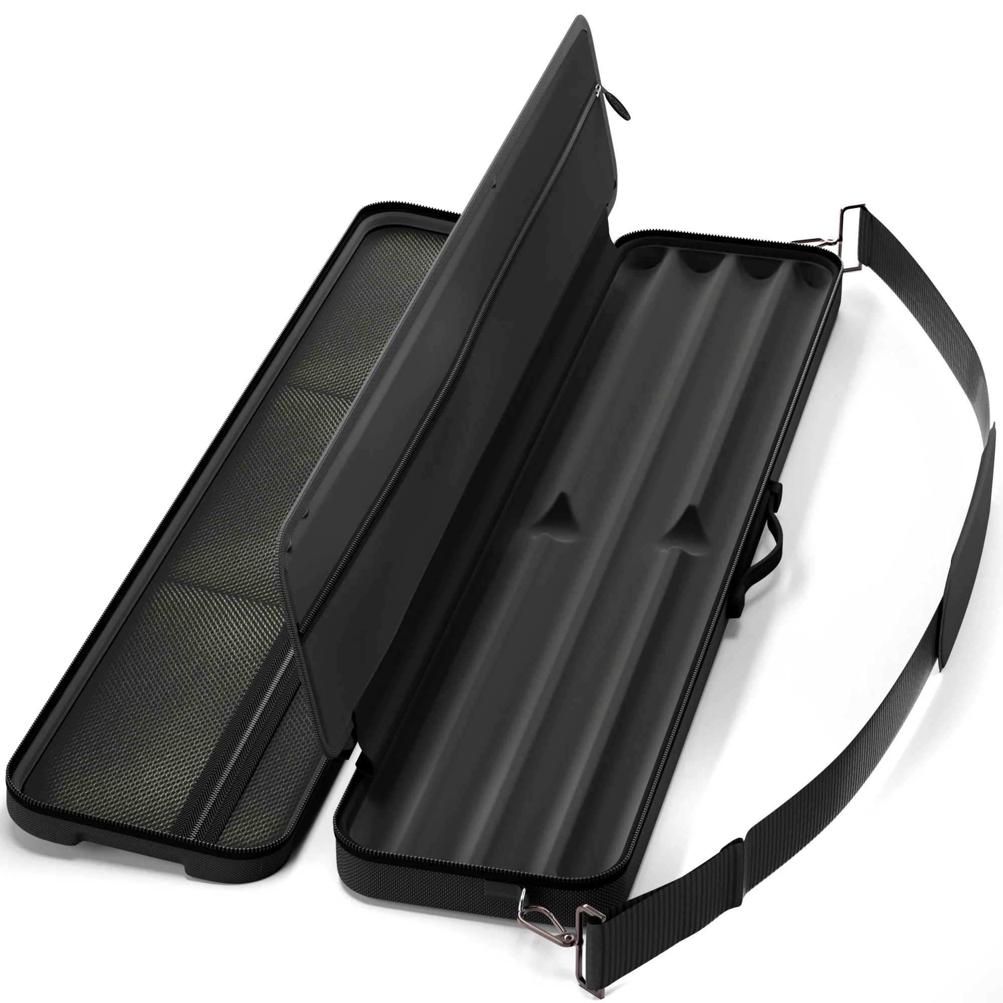 Casemaster Parallax Guard Billiard Cue Case (Pool Stick Case) | Black - Image 4