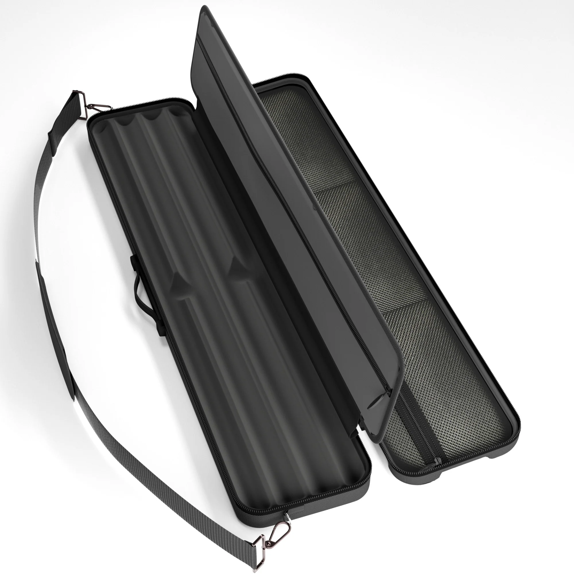 Casemaster Parallax Guard Billiard Cue Case (Pool Stick Case) | Black - Image 5