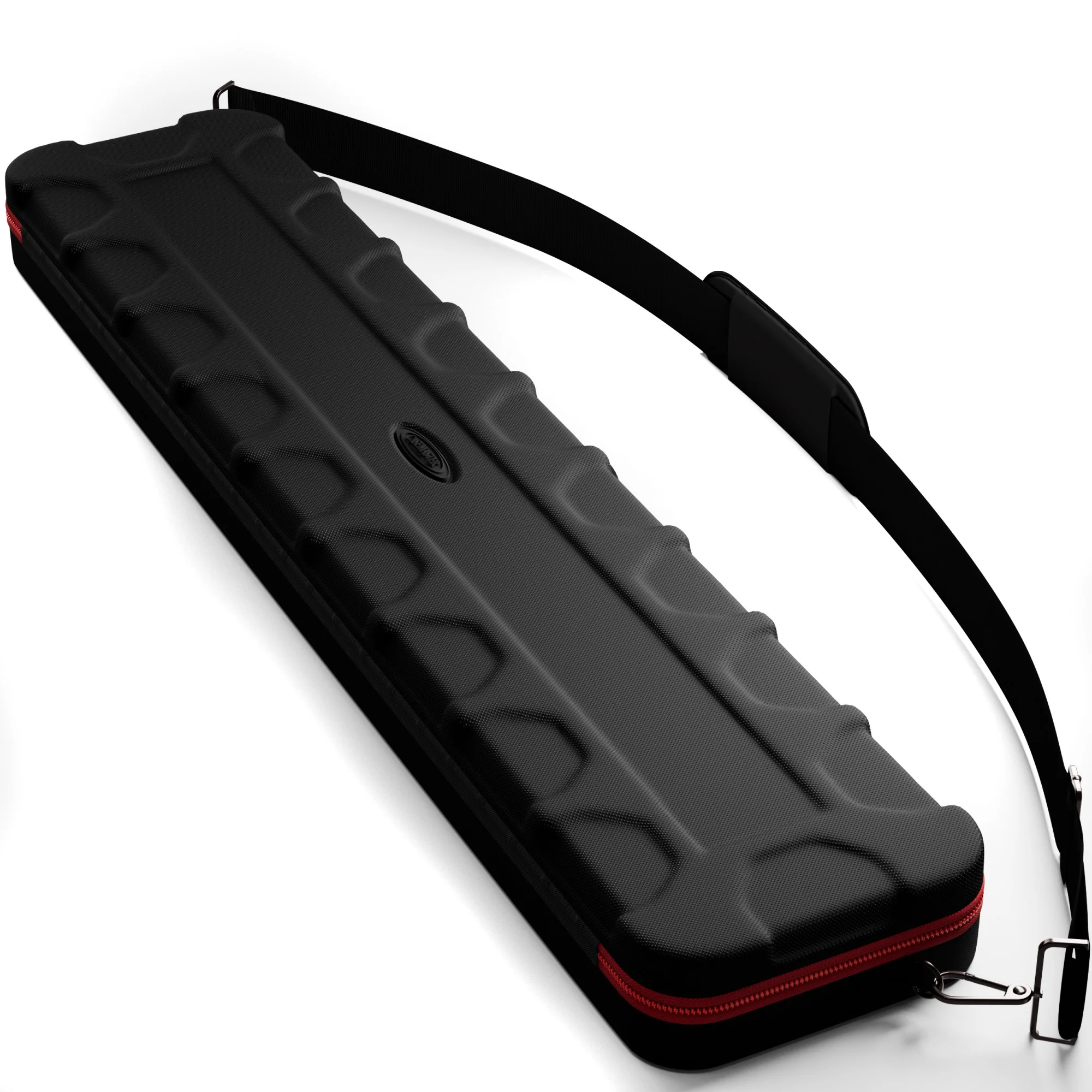 Casemaster Parallax Guard Billiard Cue Case (Pool Stick Case) | Red - Image 6
