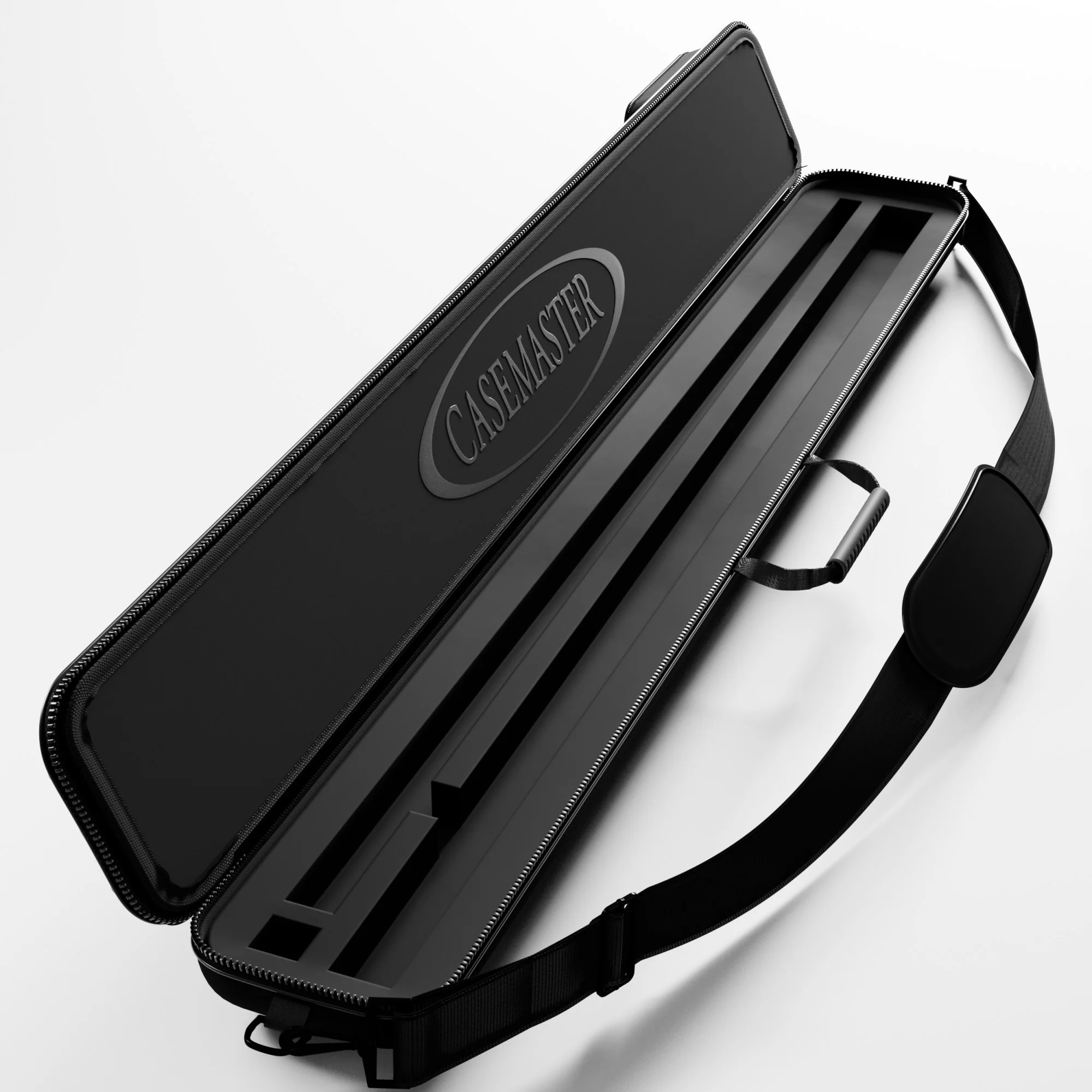 Casemaster Parallax Plus Billiard Cue Case (Pool Stick Case) | Black - Image 2