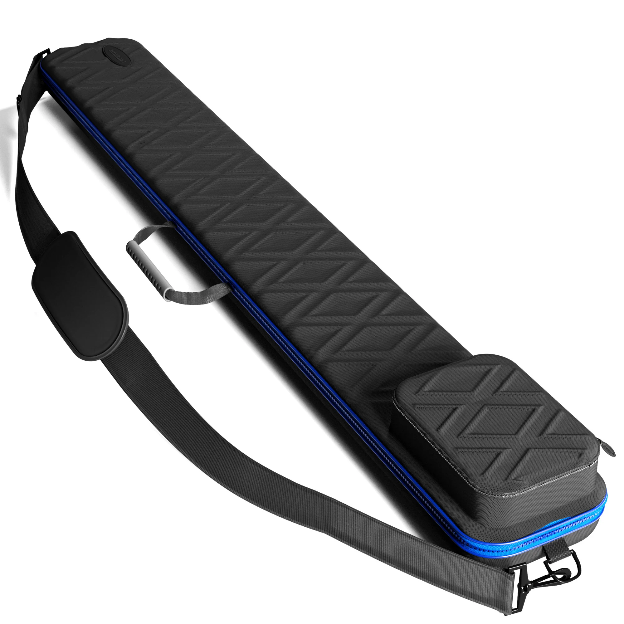 Casemaster Parallax Plus Billiard Cue Case (Pool Stick Case) | Blue - Image 3