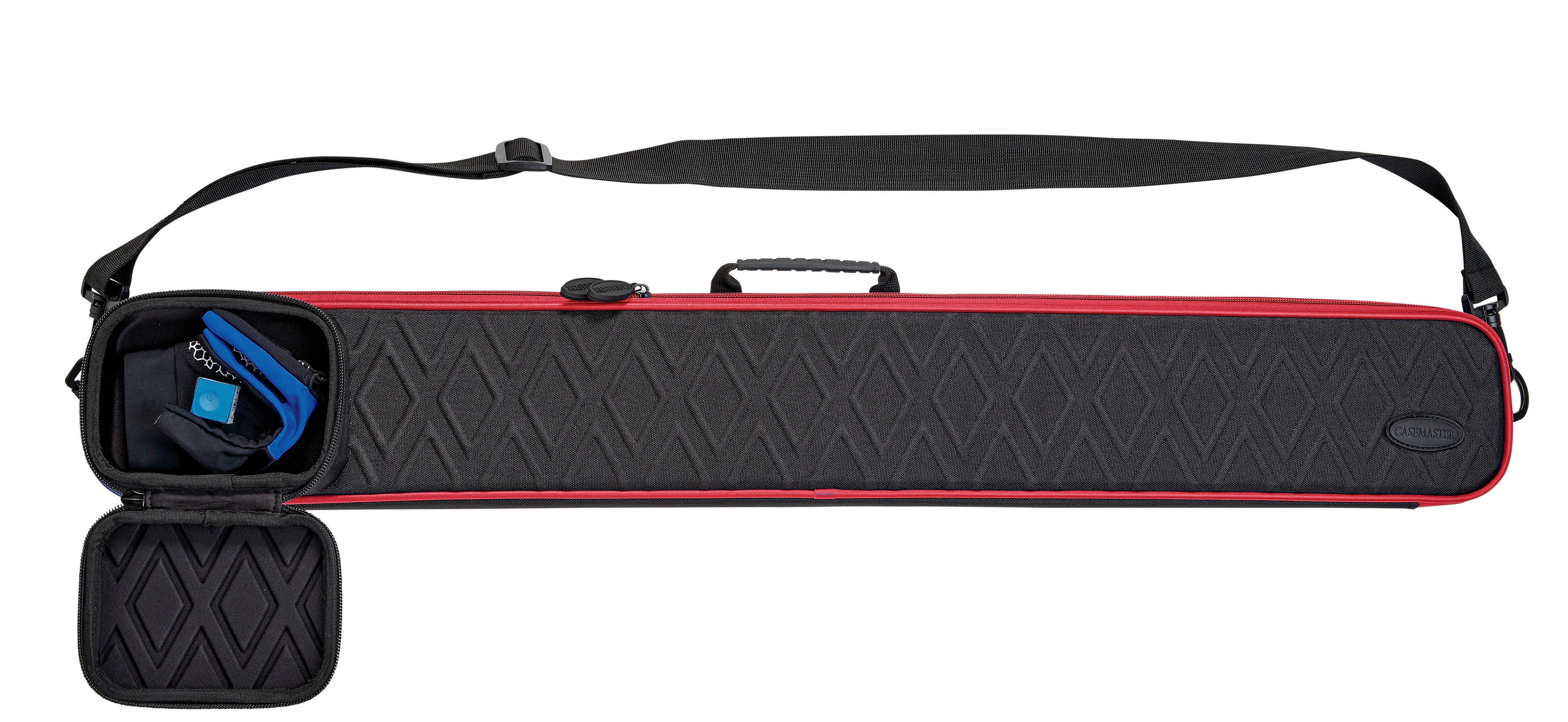 Casemaster Parallax Plus Billiard Cue Case (Pool Stick Case) | Red - Image 10