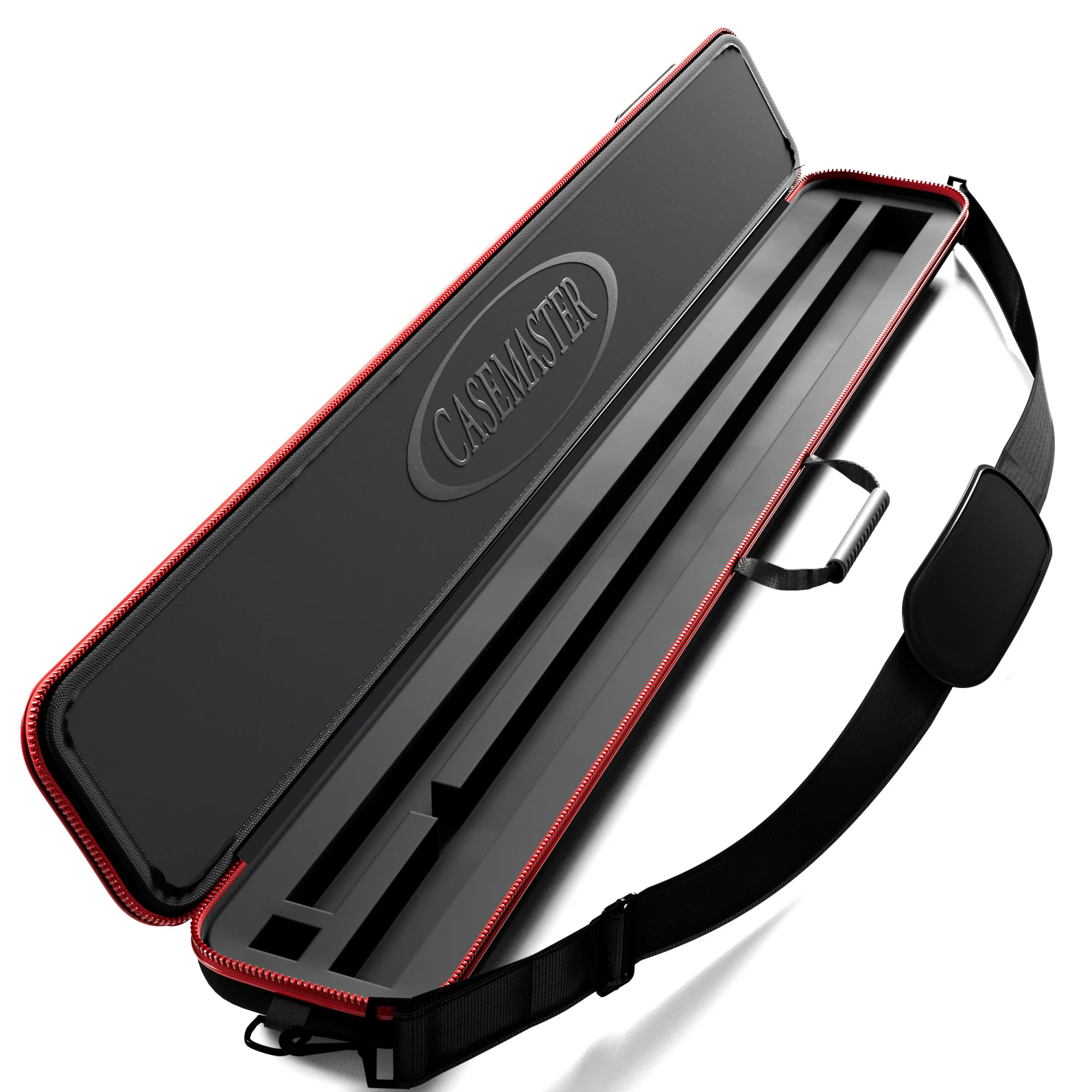 Casemaster Parallax Plus Billiard Cue Case (Pool Stick Case) | Red - Image 2