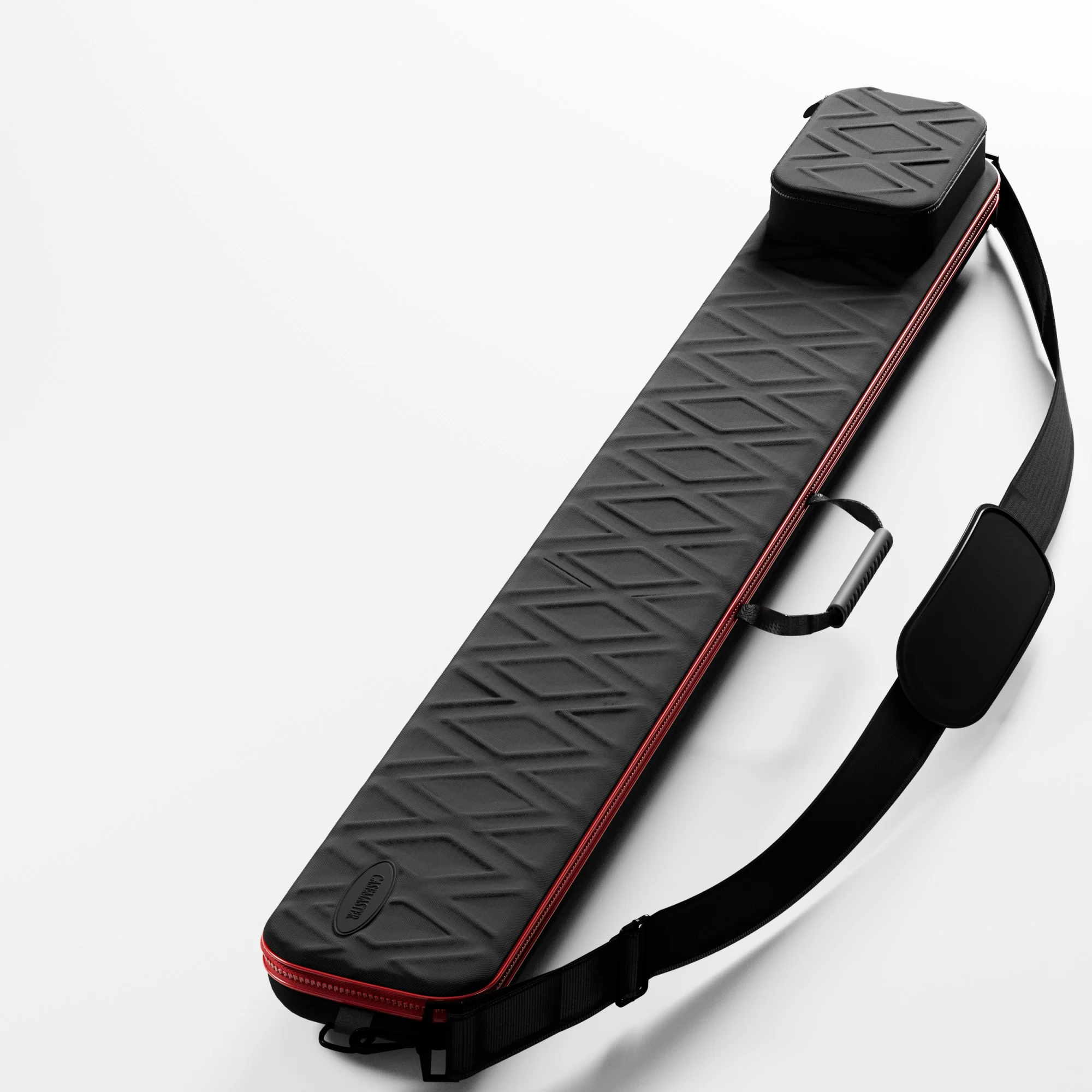 Casemaster Parallax Plus Billiard Cue Case (Pool Stick Case) | Red - Image 3