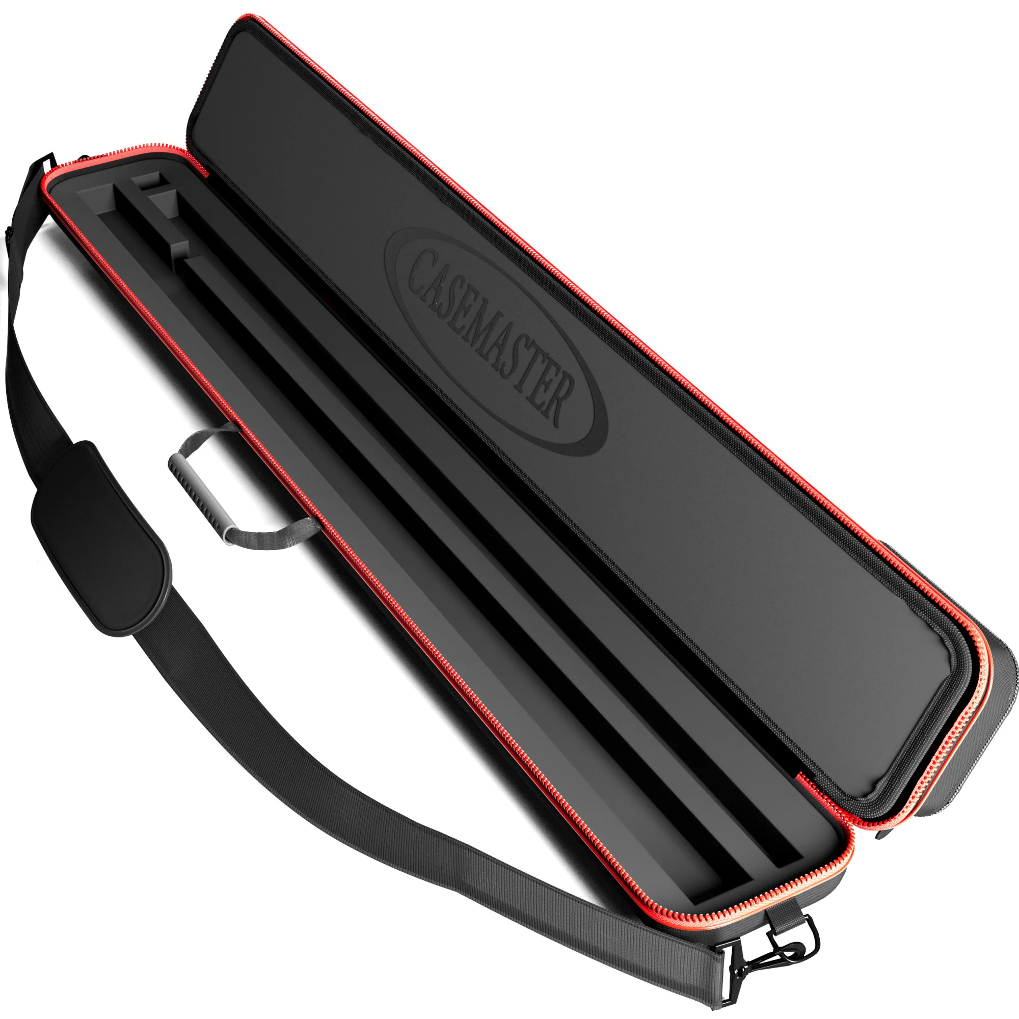 Casemaster Parallax Plus Billiard Cue Case (Pool Stick Case) | Red - Image 6
