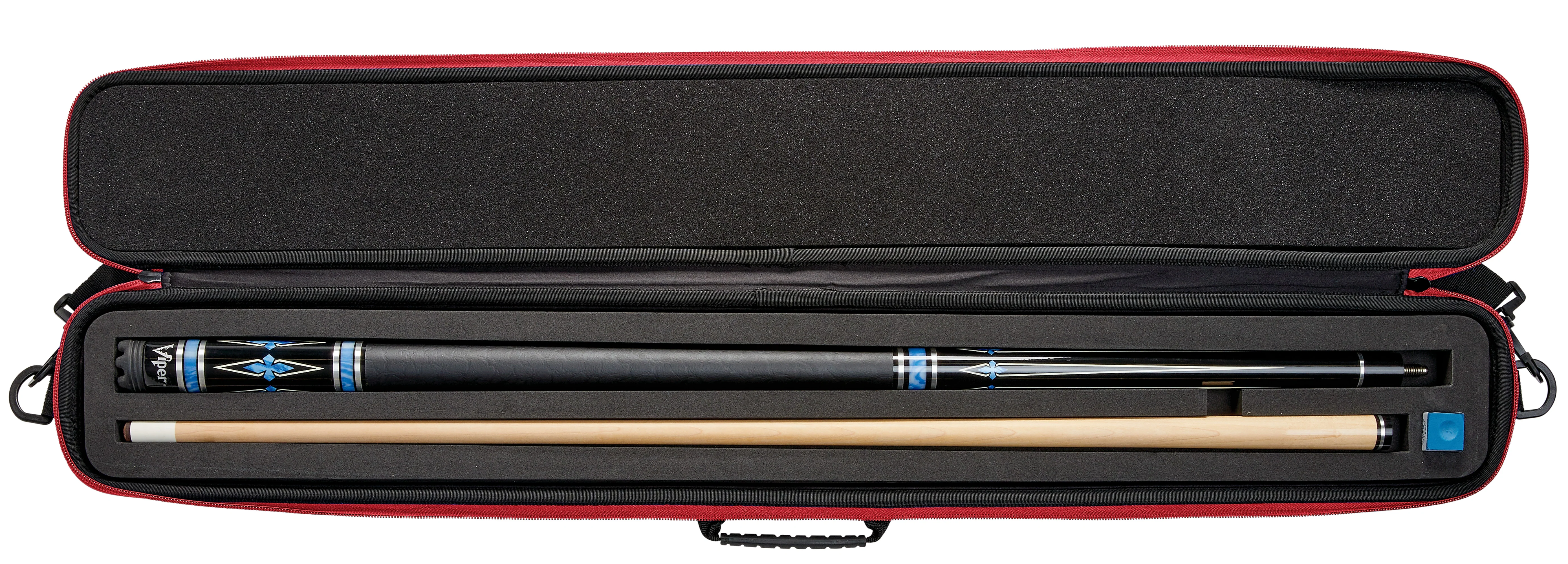 Casemaster Parallax Plus Billiard Cue Case (Pool Stick Case) | Red - Image 8