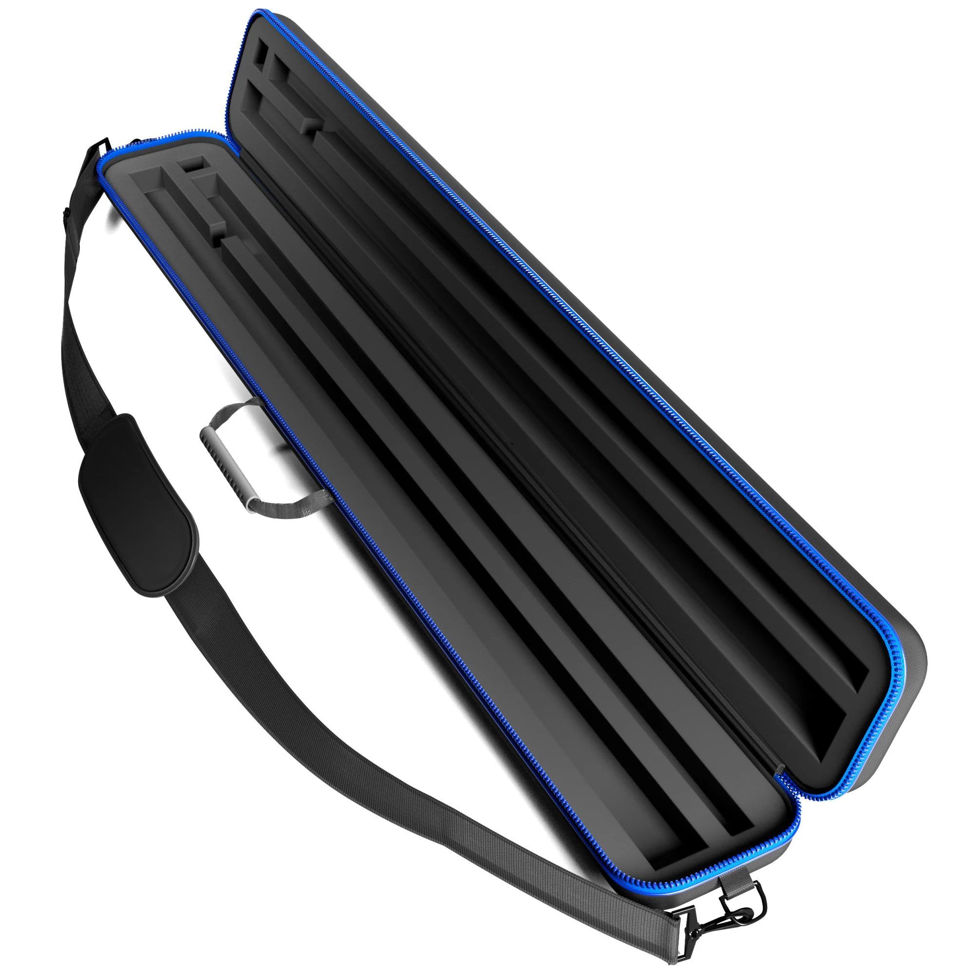 Casemaster Parallax Pro Billiard Cue Case (Pool Stick Case) | Blue - Image 3