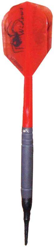 Laserdarts Black Widows 90% Tungsten Soft Tip Darts Smooth Barrel 18 Grams - Image 2