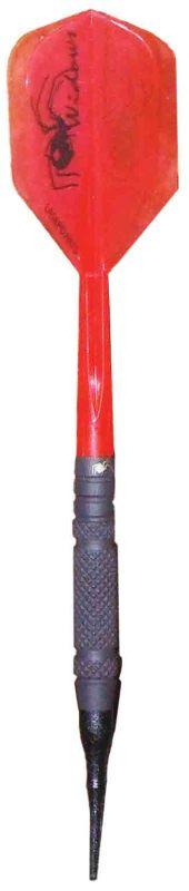 Laserdarts Black Widows 90% Tungsten Soft Tip Darts Knurled Barrel 16 Grams - Image 2