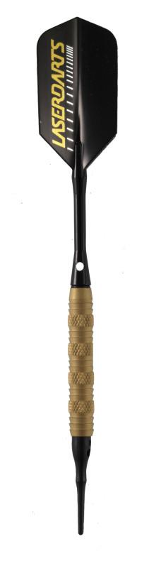 Laserdarts Golden Eagles 90% Tungsten Soft Tip Darts Knurled Barrel 16 Grams - Image 2