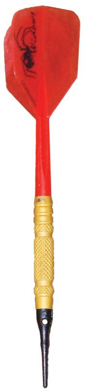 Laserdarts Gold Widows 90% Tungsten Soft Tip Darts Knurled Barrel 18 Grams - Image 2