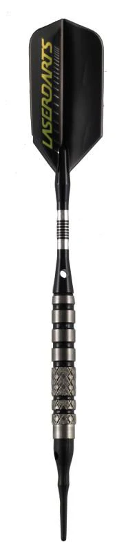Laserdarts Nightmares ENM1 90% Tungsten Soft Tip Darts Knurled Barrel 20 Grams - Image 2