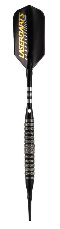 Laserdarts Nightmares ENM3 90% Tungsten Soft Tip Darts Knurled Barrel 18 Grams - Image 2