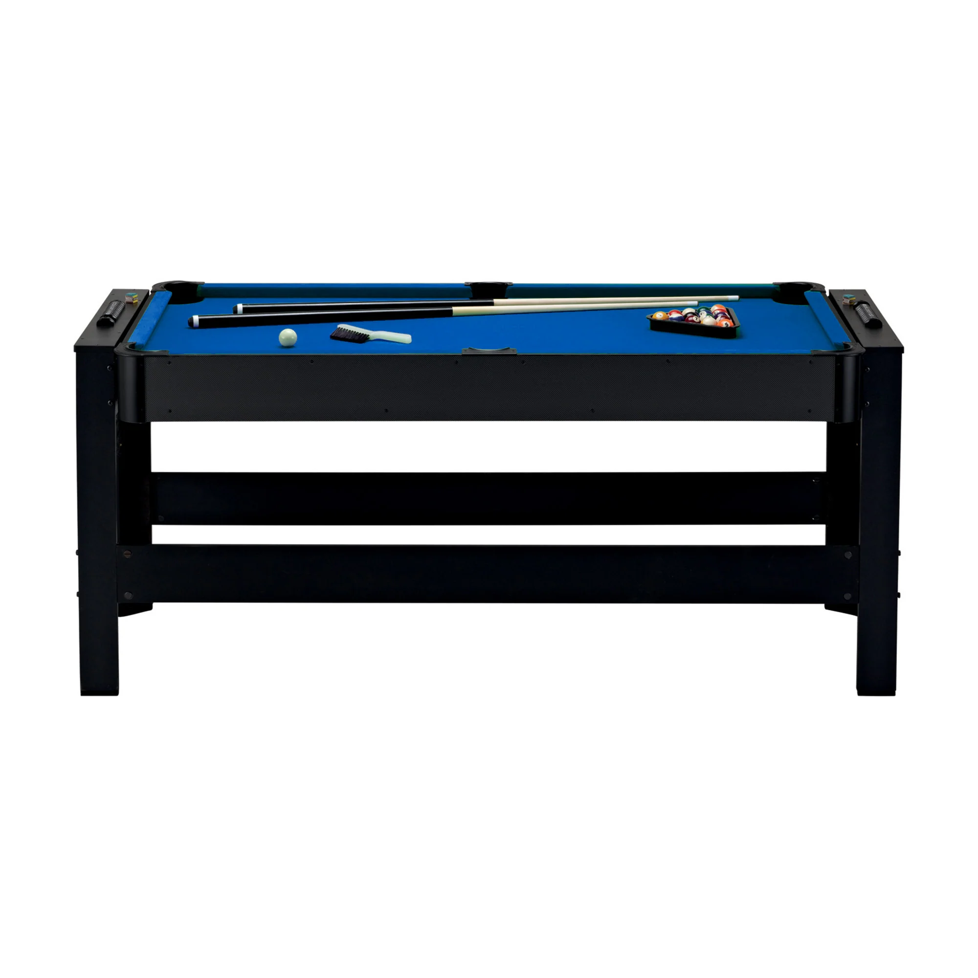 Fat Cat 3-in-1 6' Flip Multi-Game Table Blue Top - Image 11