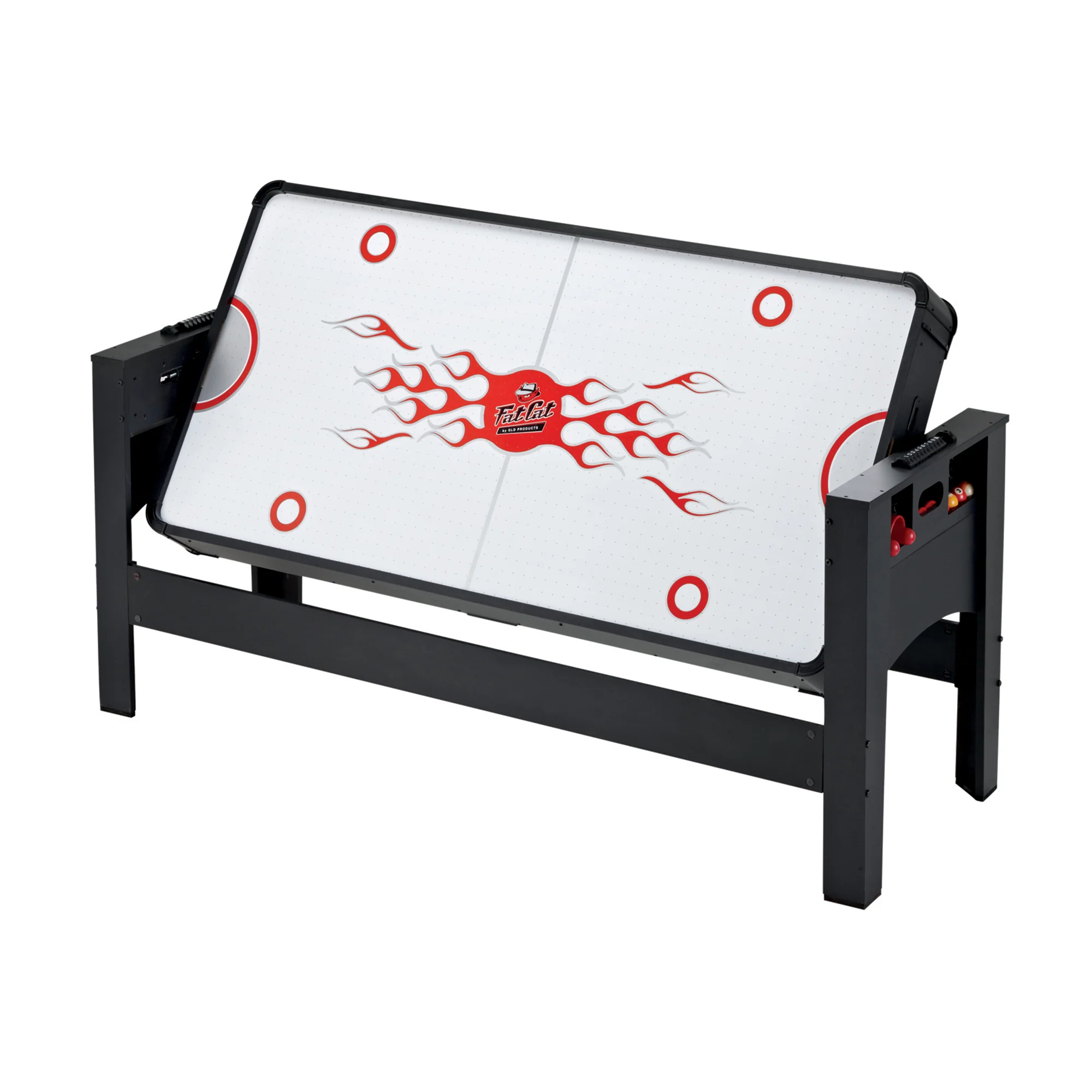 Fat Cat 3-in-1 6' Flip Multi-Game Table Blue Top - Image 5