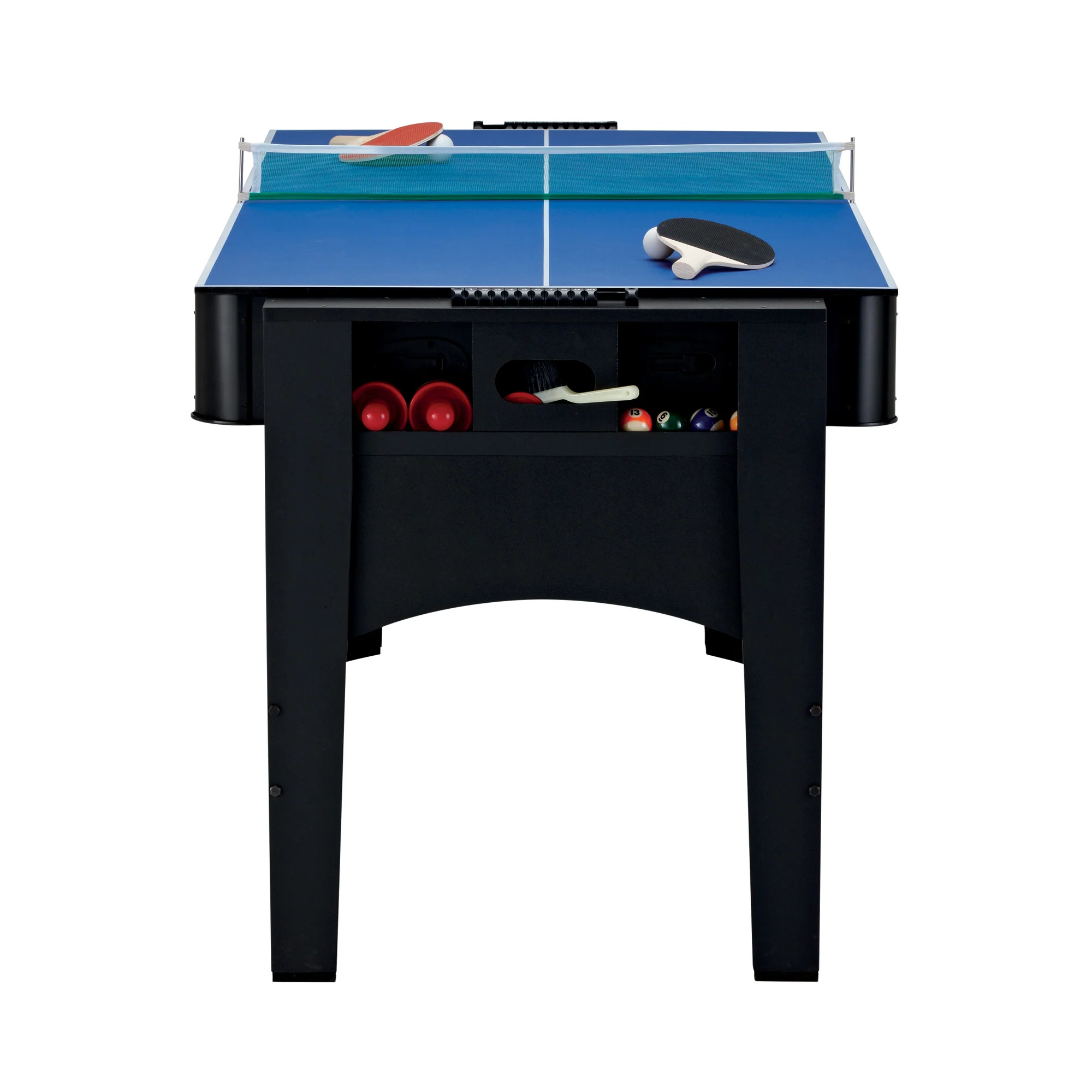 Fat Cat 3-in-1 6' Flip Multi-Game Table Blue Top - Image 7