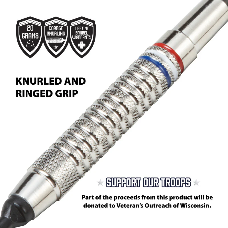 [OPEN BOX]  Fat Cat Support Our Troops Soft Tip Darts 20 Grams - Image 2