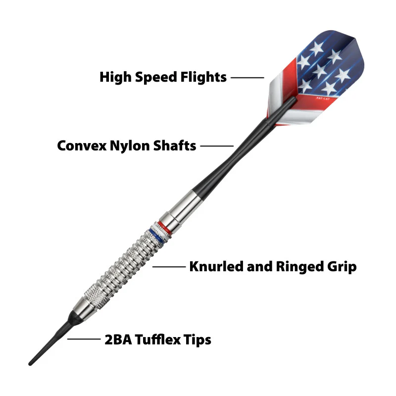 [OPEN BOX]  Fat Cat Support Our Troops Soft Tip Darts 20 Grams - Image 4