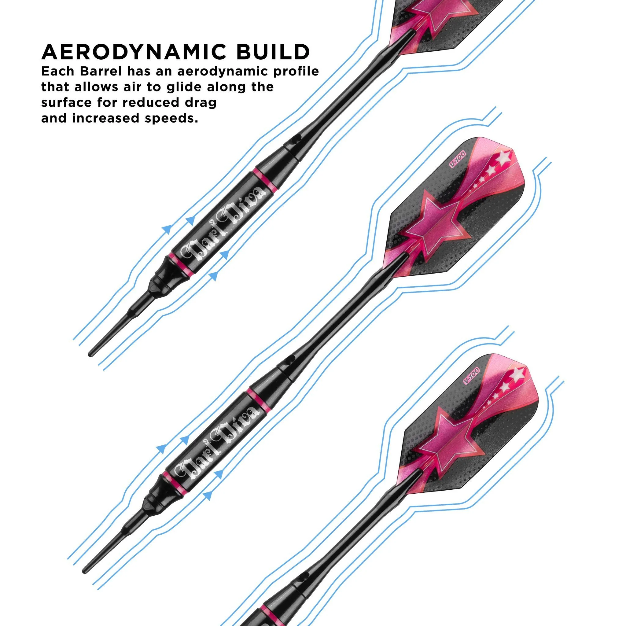 [OPEN BOX]  Viper Vanity Dart Diva Soft Tip Darts 16 Grams - Image 3